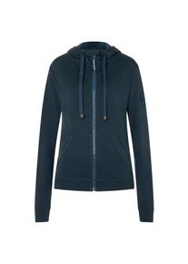 super.natural Solution Bio Hoodie Merinohoodie Damen (Gr M |blau)