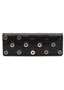 Chanel Clutches - Quilted Calfskin Star Attitude Grommet Fold Over C - Gr. unisize - in Bunt - f&uuml;r Damen