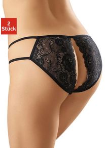 Petite Fleur Gold Slip-Ouvert schwarz Gr. 32/34 für Damen