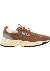 Autry Low-Top Sneaker - baskets hyperway 6 - Gr. 37 (EU) - in Braun - f&uuml;r Damen
