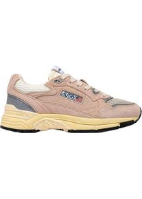Autry Low-Top Sneaker - baskets hyperway 9 - Gr. 38 (EU) - in Beige - f&uuml;r Damen