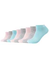 Skechers Damen Sneakersocken "mesh ventilation", Gr. 35, bunt, Baumwollmischung, uni und meliert, Socken, stabilisierende Mittelfußunterstützung,