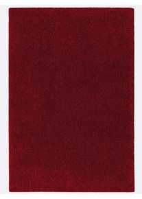 Teppich HEINE HOME, B:80cm H:30mm L:150cm, rot, Polypropylen, Kunstfaser, Wohnzimmer, Teppiche
