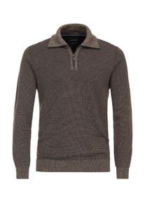 Casamoda Herren Troyer "Casamoda Troyer uni", beige, Gr. XXL, 100% Baumwolle, Pullover