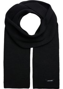Jack & Jones JACK & JONES Damen Modeschal, schwarz, casual,klassisch,modisch,sportlich, unifarben, Strick, Materialmix, Modetücher