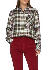 s.Oliver Damen Hemdbluse, grün, casual, Gr. 46, kariert, Obermaterial: 50% Modal, 50% Viskose, Blusen, mit Karo Muster
