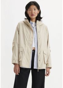Levi's LEVI'S Damen Regenjacke "MELINA RAIN JACKET", grün, casual, Gr. L, Web, Obermaterial: 100% Polyamid, Jacken