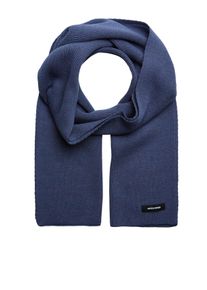 Jack & Jones JACK & JONES Damen Modeschal, blau, casual,klassisch,modisch,sportlich, unifarben, Strick, Materialmix, Modetücher