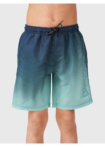 Brunotti Kinder Shorts, grün, sportlich, Gr. 152, bedruckt, Obermaterial: 100% Polyester, Hosen