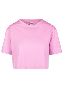 Urban Classics Herren T-Shirt "Urban Classics Damen Ladies Short Oversized Tee", pink, klassisch, Gr. XL, unifarben, 100% Baumwolle, Shirts