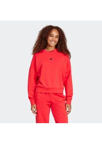 Damen Sweatshirt "W SL FC SWT", rot, sportlich, Gr. XXL, adidas Sportswear, Obermaterial: 70% Baumwolle, 30% Polyester, Sweatshirts