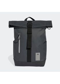 Rucksack "HYBRID BP ROLL"carbon, schwarz, reflective silber, adidas Performance, Rucksäcke