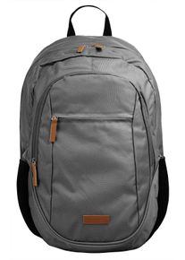 Bruno Banani Tagesrucksack, grau, Kunstfaser, unifarben, sportlich, Rucksäcke