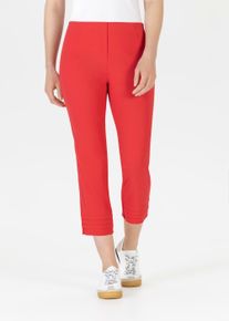 Stehmann Damen 3/4-Hose "Ina"grenadine,2701, casual, Gr. 42, unifarben, Web, Obermaterial: 65% Viskose, 30% Polyamid, 5% Elasthan, Hosen, 3/4-Länge