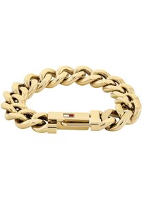 Tommy Hilfiger Herren Armband "WILD, 2790637, 2790638, 2790639", Edelstahl, gold, Edelstahl, Armbänder, mit Emaille