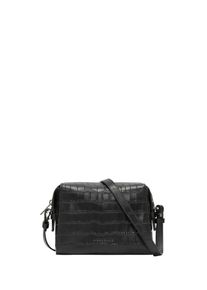 Damen Umhängetasche "Camera S LOU 2 NEW CROCO", Liebeskind Berlin, schwarz, Leder, Taschen