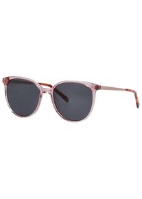 HUMPHREY´S eyewear Damen Sonnenbrille "585304", rosa, klassisch, HUMPHREY ́S EYEWEAR, glänzend, Brillen, Form Schmetterling, genietetem Scharnier, Polyamid UV 400