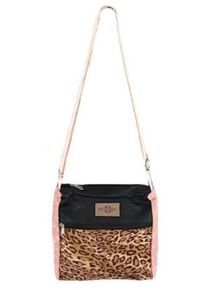 Damen Umhängetasche, RETTUNGSRING BY SHOWROOM 019, bunt, Obermaterial: 80% Polyester, 20% Rindsleder, Taschen