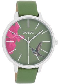 Oozoo Damen Quarzuhr, grün, Armbanduhren, Armbanduhr, Damenuhr