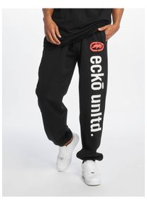 Ecko Unltd. Herren Stoffhose "Ecko Unltd. Herren 2Face Sweatpants", schwarz, Gr. XL, 80% Baumwolle, 20% Polyester, Hosen