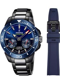 Festina Herren Chronograph "Chrono Bike Connected - Special Edition", schwarz, Armbanduhren, Armbanduhr, Quarzuhr, Herrenuhr, Stoppfunktion,