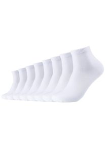 s.Oliver Damen Kurzsocken "essentials", Gr. 39, weiß, Baumwolle, Elasthan, Polyester, unifarben, Socken, mit pflegeleichtem Materialmix