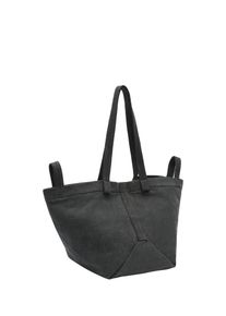 Damen Shopper "Shopper ELVIRA DENIM", Liebeskind Berlin, schwarz, Baumwolle, Taschen, Henkeltasche, Schultertasche, Handtasche Damen