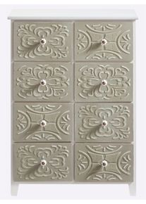 Kommode HEINE HOME, B:65cm H:90,5cm T:33cm, grau, MDF, Sideboards