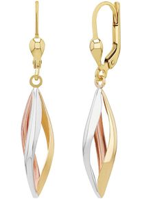 Amor Damen Paar Ohrhänger "2013770", Gelbgold 375, gold, Gelbgold 375, Ohrringe