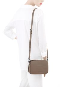 Damen Umhängetasche "Crossbody CARRY OVER HARRIS", Liebeskind Berlin, grau, Leder, Taschen, Mini Bag, Schultertasche, Handtasche Damen