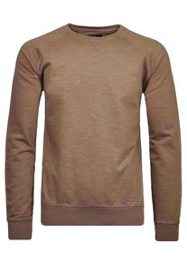 Ragman Herren Sweatshirt, braun, casual, Gr. M, 100% Baumwolle, Sweatshirts
