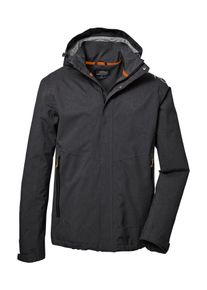 Killtec Herren Outdoorjacke "KOS 53 MN JCKT", grau, sportlich, Gr. XL, Oberstoff: 100% Polyester, Futter: 100% Polyester, Jacken, Funktionsjacke: