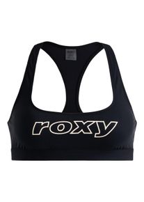 Roxy Damen Bade-Shirt "Roxy Active", grau, Gr. L, 75% Nylon, 25% Elasthan, Bikini-Oberteile