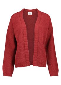Blue Seven Damen Strickjacke "Blue Seven Strickjacke", rot, Basic, Gr. 44, 100% Polyester, Strickjacken
