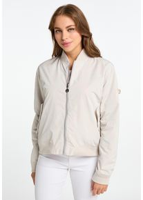 Frieda & Freddies New York Damen Bomberjacke "Reversible Blouson / Brooklyn", weiß, casual, Gr. 36, FRIEDA & FREDDIES, gemustert, 100% Polyester, Jacken