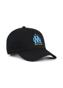 Puma Herren Flex Cap "Olympique de Marseille Essentials Cap Erwachsene", blau, unifarben, Obermaterial: 100% Baumwolle; Futter Vorderteil: 100%