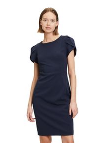 Vera Mont Damen Cocktailkleid "Vera Mont Cocktailkleid kurzarm", blau, elegant, Gr. 36, Obermaterial: 95% Polyester, 5% Elasthan., Kleider,