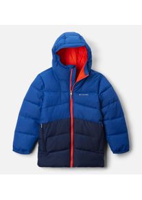 Columbia Kinder Winterjacke "ARCTIC BLAST II JACKET", blau, sportlich, Gr. L, unifarben mit Farbeinsatz, Softshell, Obermaterial: 100% Nylon. Futter: