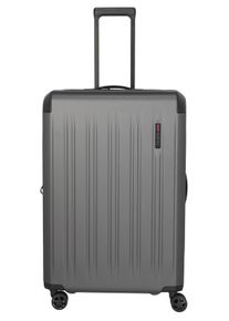 Travelite Hartschalen-Trolley "DYNAMIIC, verschiedene Größen und Farben", grau, ABS, unifarben mit Farbeinsätzen, Koffer, Hartschalen-Koffer auch in