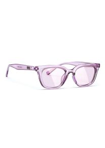 Lascana Damen Sonnenbrille "trapezförmige Sonnenbrille", pink, modisch, unifarben, Brillen, Rectangular-Look, Damenbrille mit UV-Schutz