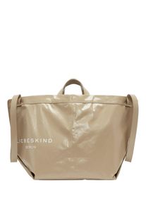 Damen Shopper "Shopper ELVIRA RAIN", Liebeskind Berlin, beige, Baumwolle, Polyurethan, Taschen