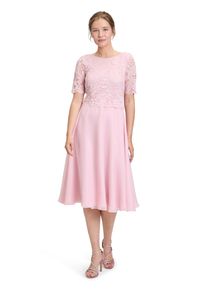 Vera Mont Damen Cocktailkleid "Vera Mont Cocktailkleid mit Spitze", rosa, feminin, Gr. 38, Obermaterial: 100% Polyester. Futter: 100% Polyester.,
