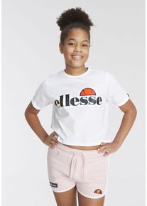 Ellesse Kinder T-Shirt, weiß, sportlich, Gr. 140, Obermaterial: 100% Baumwolle, Shirts, für Kinder