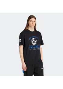 Herren T-Shirt "90s FTBL TEE", schwarz, sportlich, Gr. XXL, adidas originals, Obermaterial: 100% Baumwolle, Shirts
