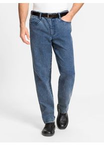 CLASSIC Herren Bequeme Jeans, blau, Gr. 24, unifarben, 99% Baumwolle, 1% Elasthan, 86% Baumwolle, 1% Elasthan, 13% Polyester, Jeans
