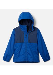 Columbia Kinder Winterjacke "Rainy Trails II Fleece Lined Jacket", blau, sportlich, Gr. M, unifarben, Obermaterial: 100% Polyester. Obermaterial 2: