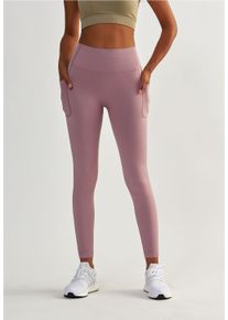 BESHAPED Herren Sporthose "Lift Me Up", rosa, sportlich, Gr. S, unifarben, 90% Nylon, 10% Elasthan, Hosen, mit atmungsaktiver Eigenschaft