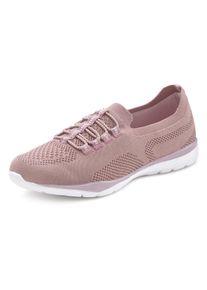 Lascana Damen Sneaker "Slipper, Halbschuh, leichtes Meshmaterial", Gr. 36, rosa, Obermaterial: 100% Textilmaterial. Futter: 100% Textilmaterial.