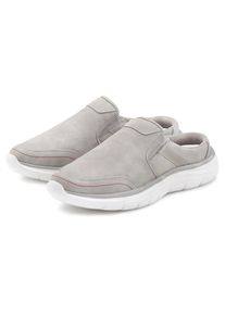 John Devin Herren Sabot, Gr. 43, grau, Obermaterial: 80% Lederimitat, 20% Textilmaterial. Futter: 100% Textilmaterial. Decksohle: 100%