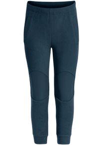 Vaude Kinder Fleecehose "KIDS PULEX PANTS für Kinder", blau, sportlich, Gr. 104, unifarben, Fleece, Obermaterial: 100% Polyester, Hosen, für Kinder